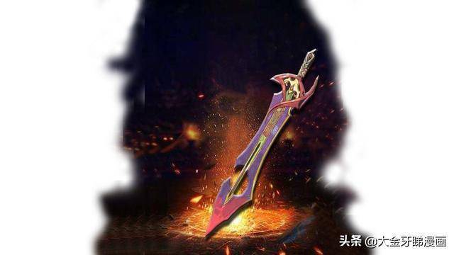 神兵熔铸合一,它是由锻造师步渊亭日夜不停,将不灭刀与大劫刀熔炼后