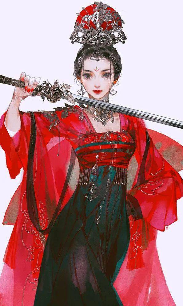 那些具有江湖气息的古风美女