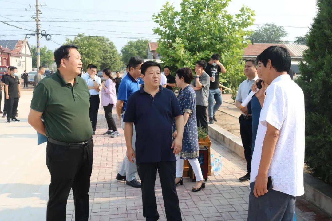 县委书记李国钧带队到马厂镇现场观摩农村人居环境整治工作