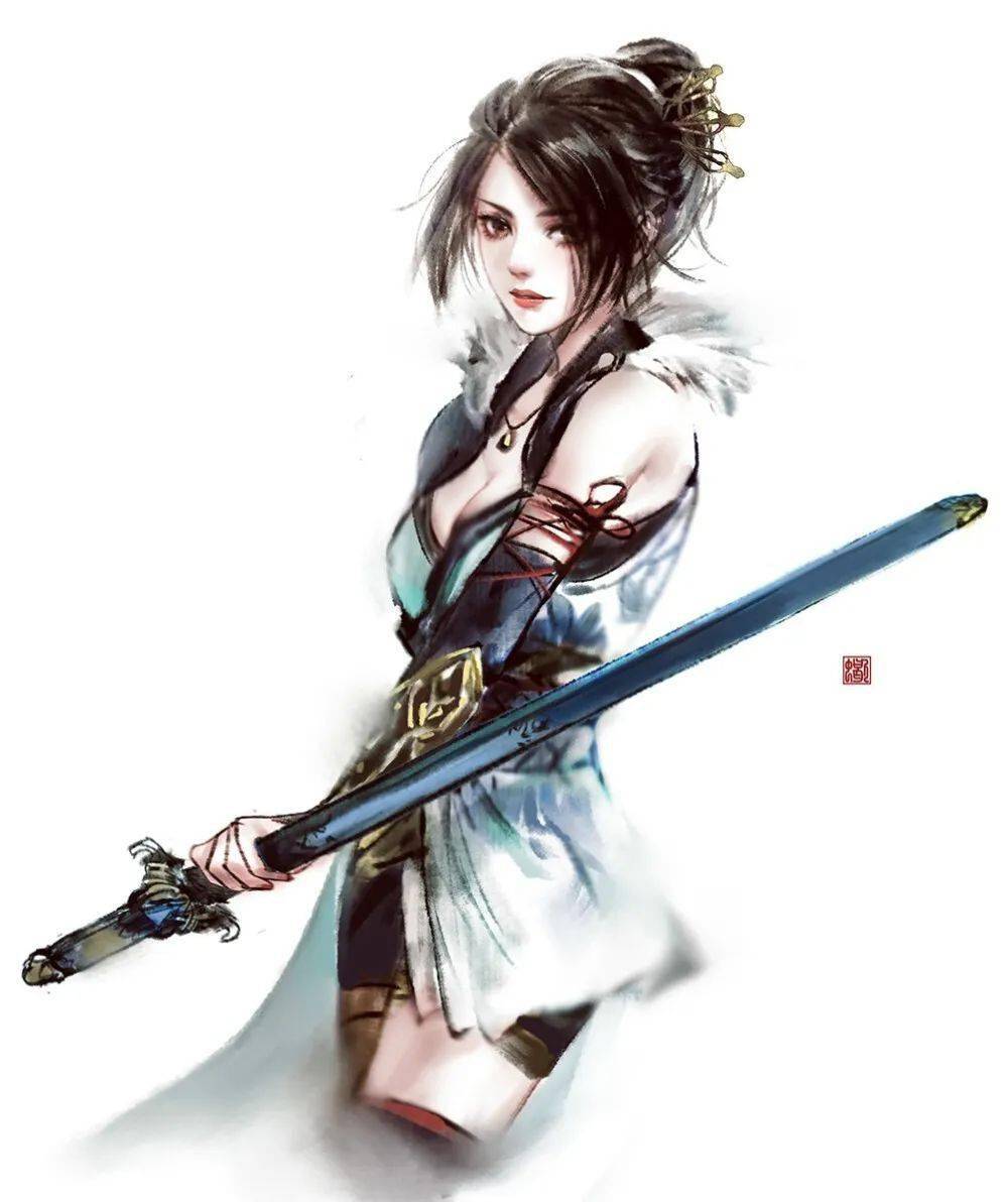 那些具有江湖气息的古风美女