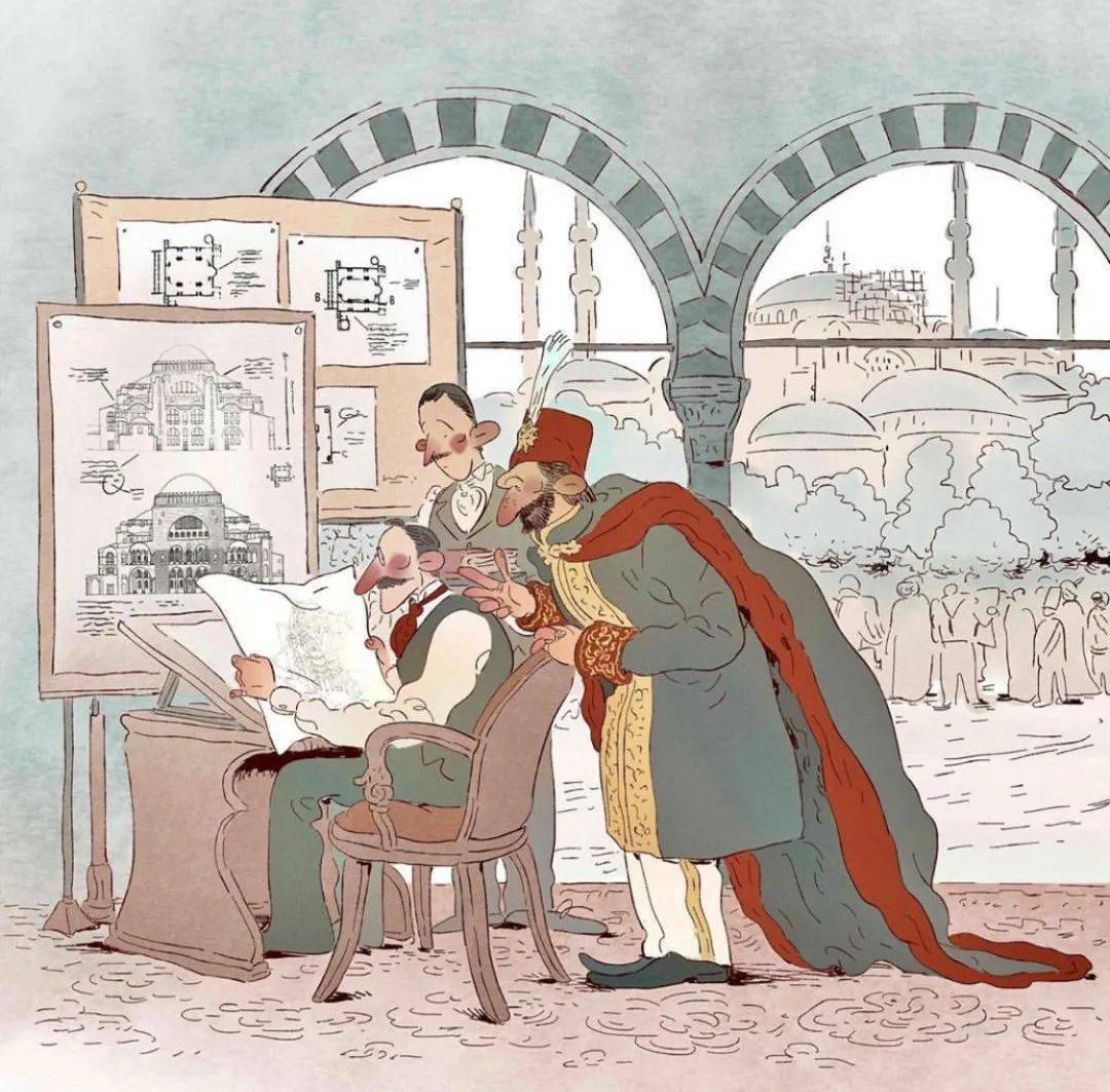pilzpilzchen插画作品欣赏(博物馆篇)