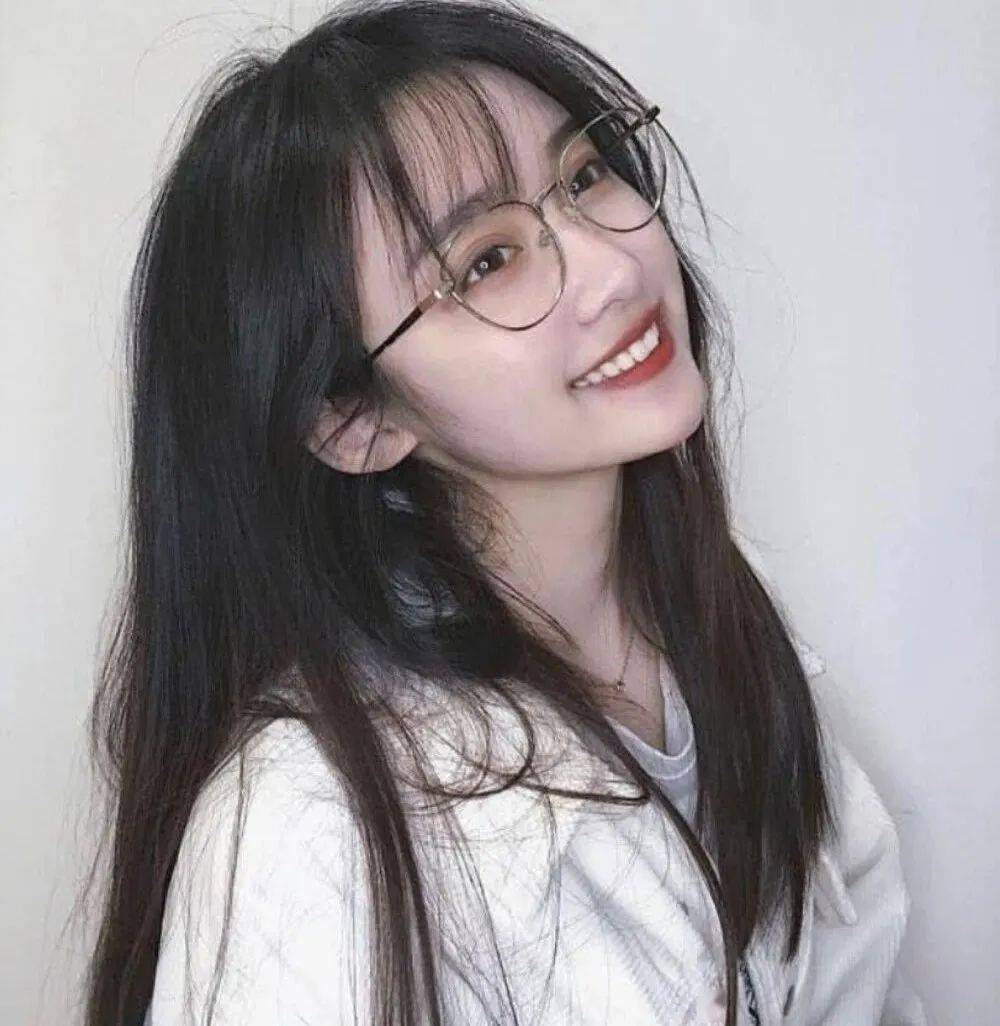 微信头像眼镜女