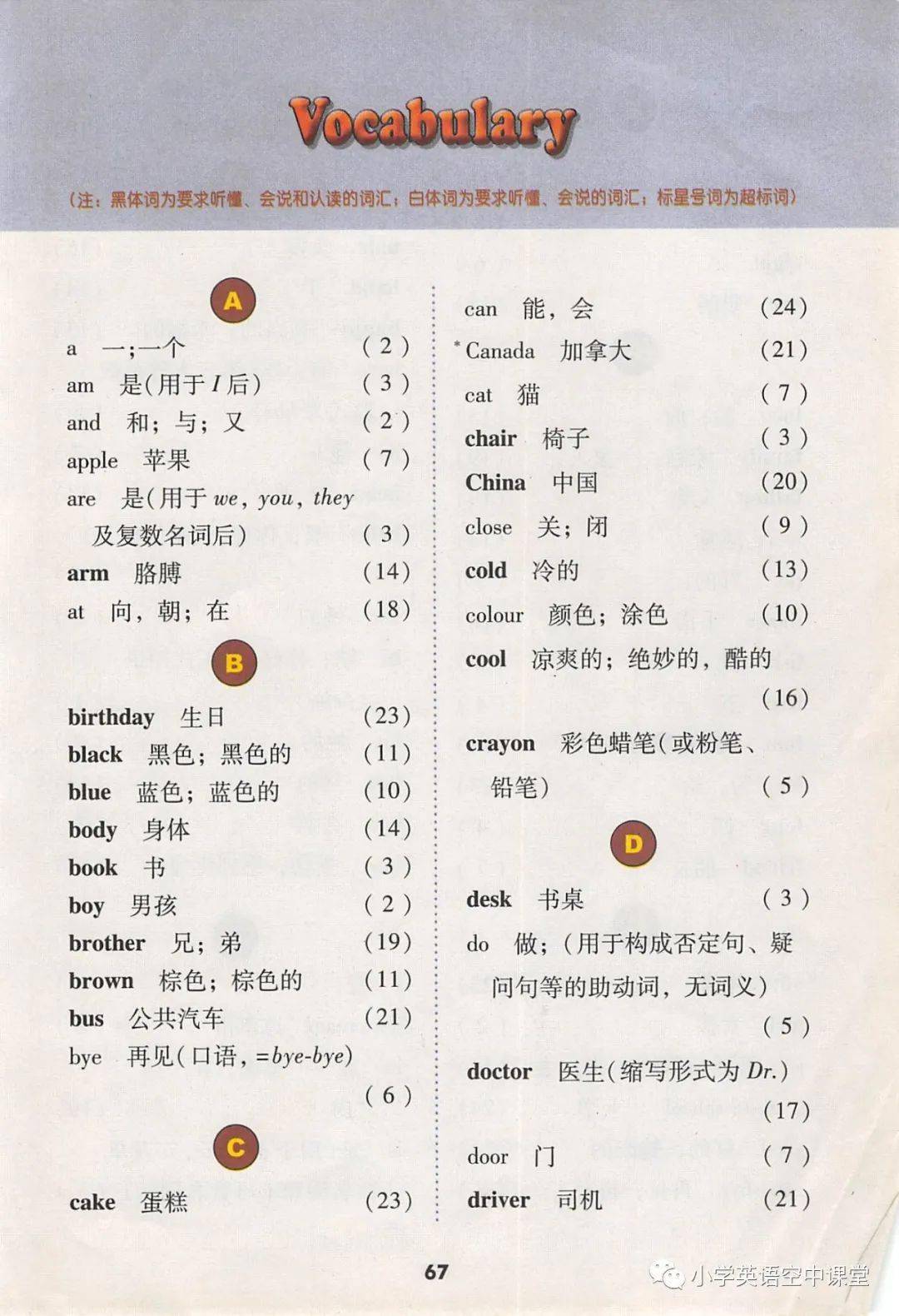 冀教版 | 小学英语三年级上册电子课本(三起)_侵权