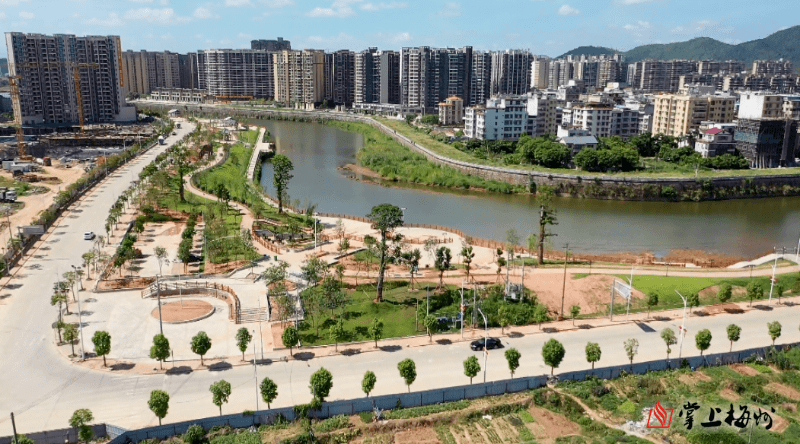 掌上梅州讯兴宁市实施万里碧道的重要项目——亲水公园一区建设已