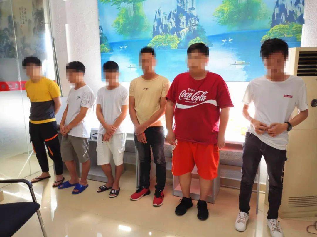 惠州惠东这里一团伙7人被抓