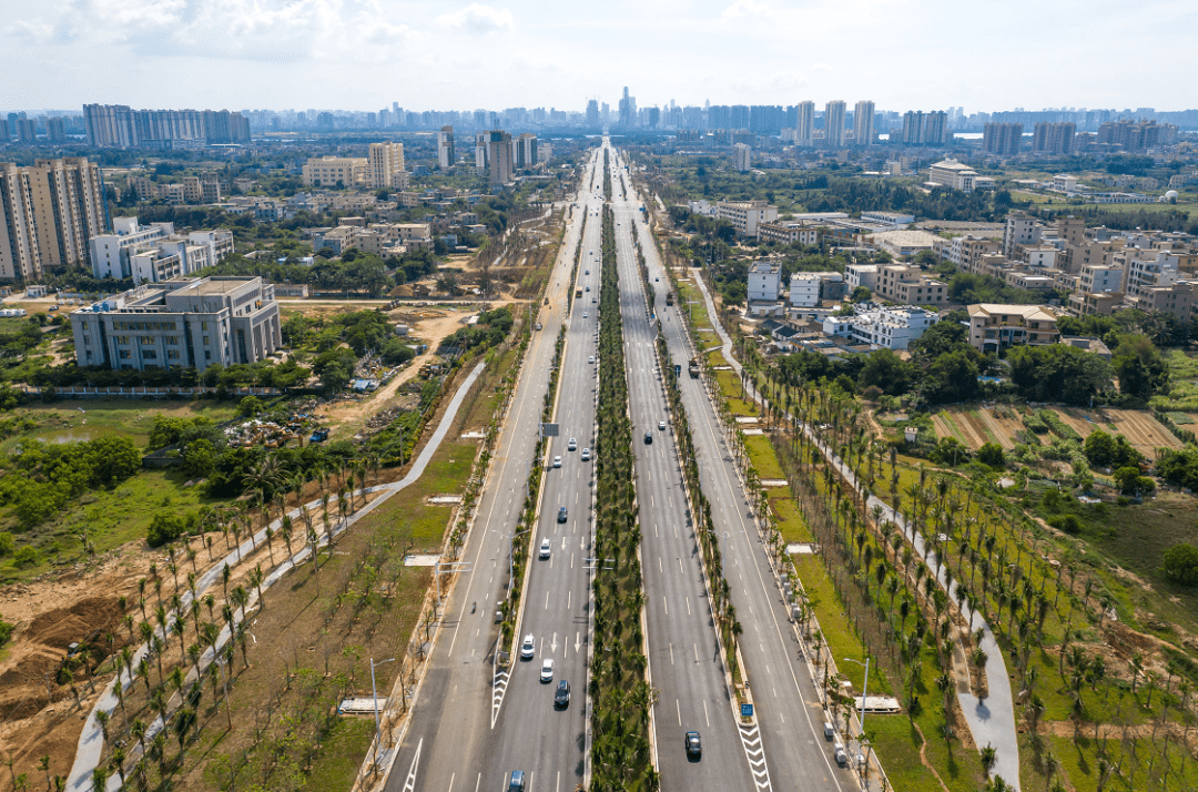 【航拍视频/多图】海口白驹大道"卧虎藏龙"!这些"黑科技"提前剧透!