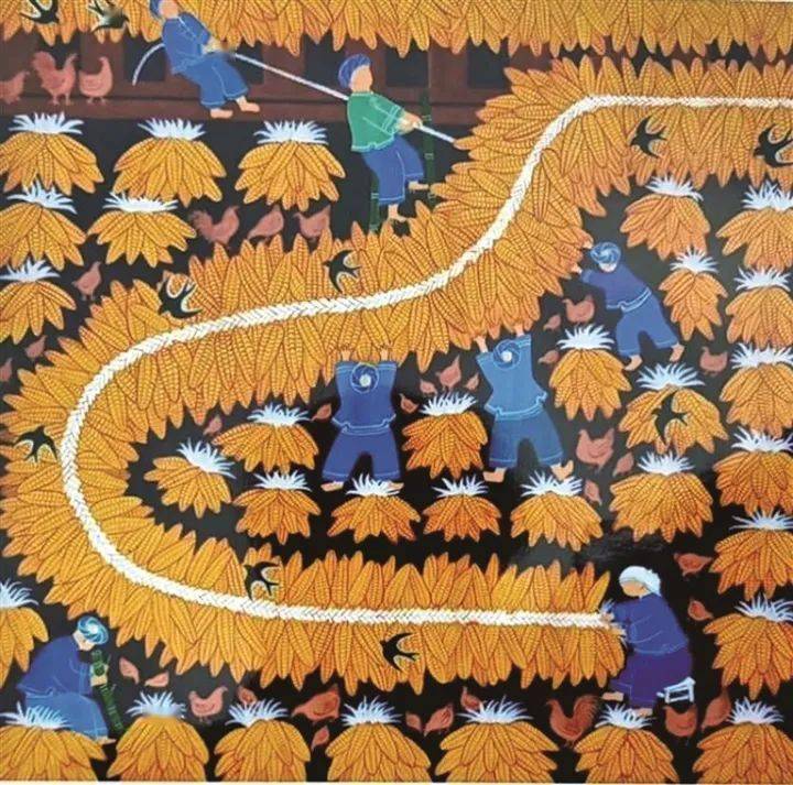 靖西农民画坚守的壮丽你见过吗