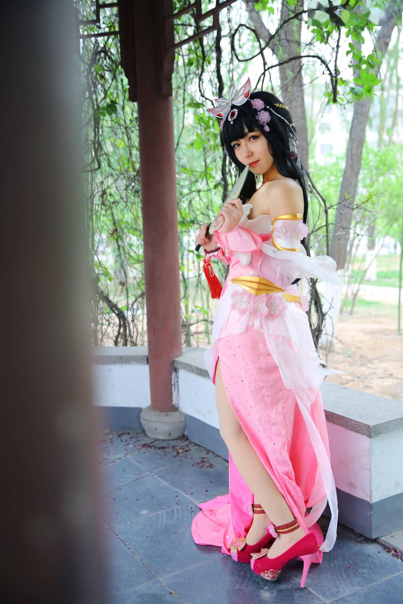 甄姬游园惊梦cosplay