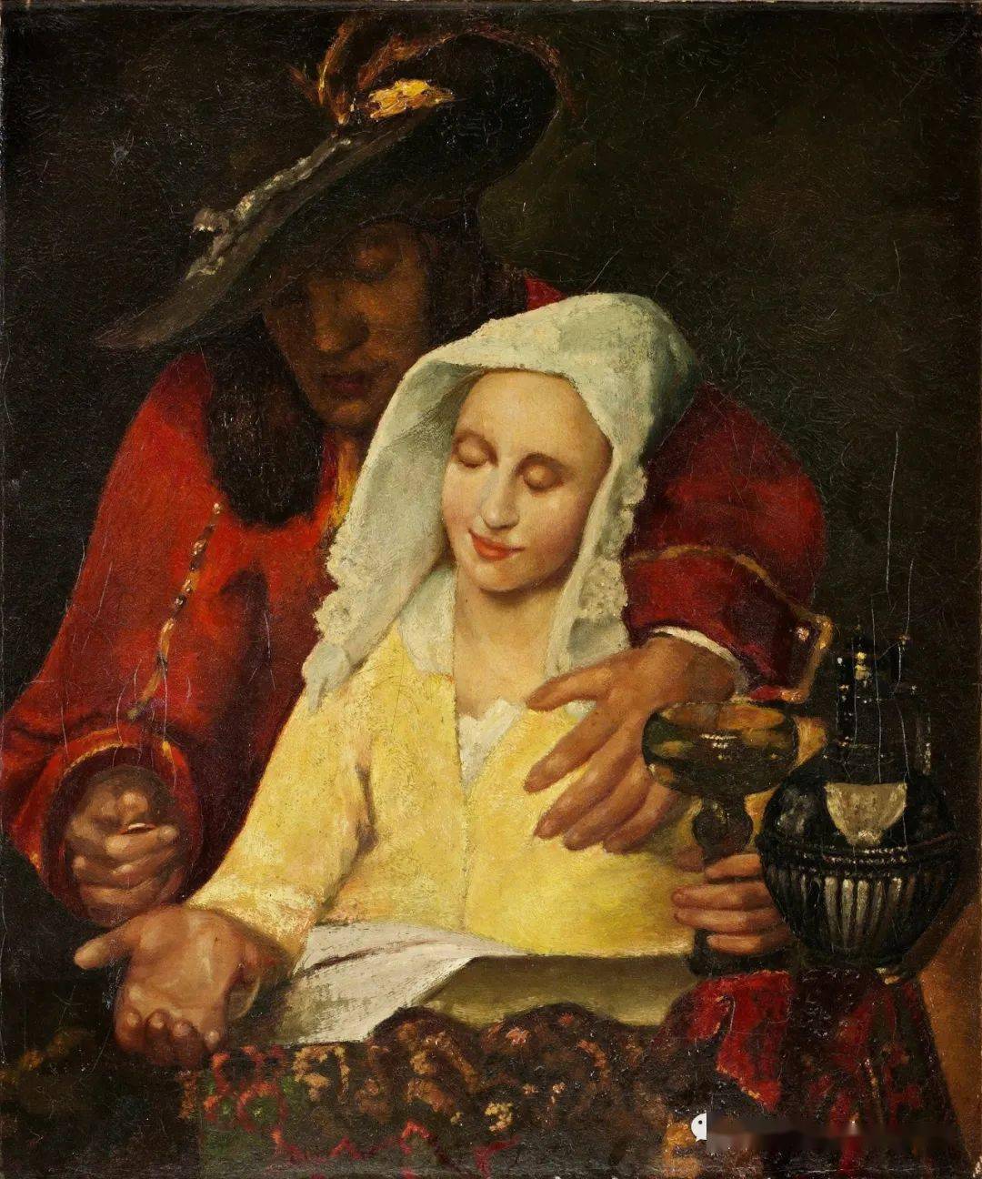 约翰内斯·维米尔(johannes vermeer,1632-1675)荷兰最伟大的画家之