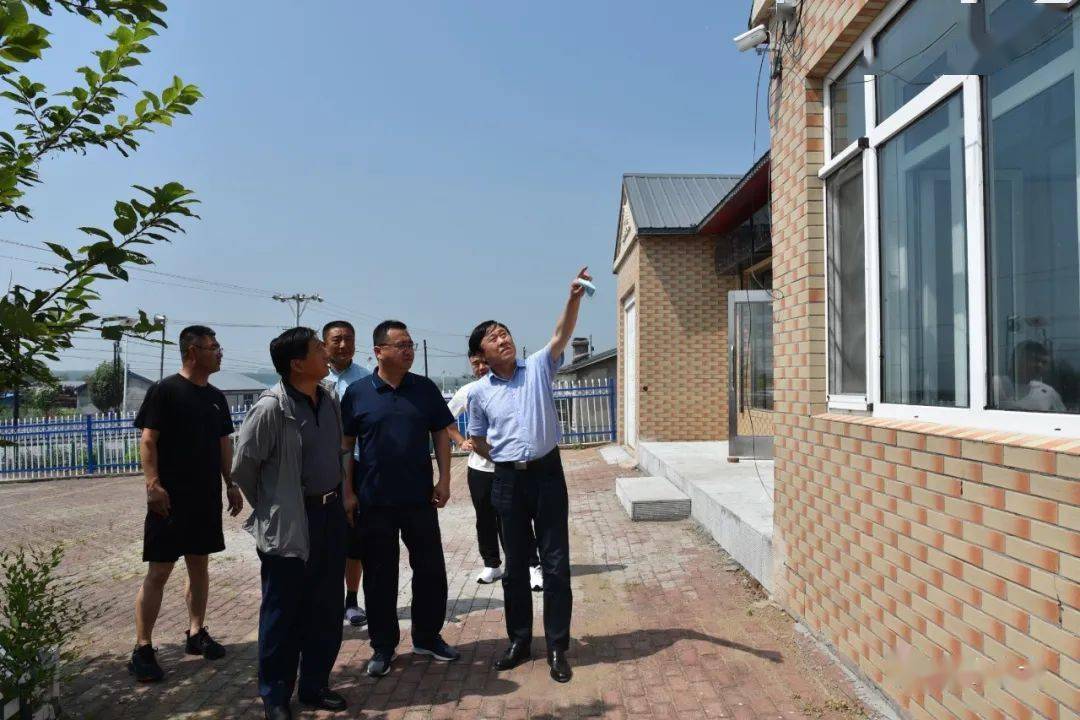 姜继家深入到永兴镇检查指导工作