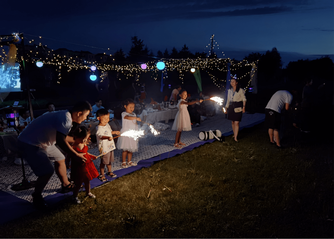 天茂湖│草坪私家宴 与星空共美