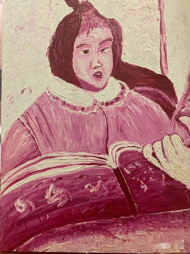 90后小伙昔日当"小丑",现在成画家_沈明辉