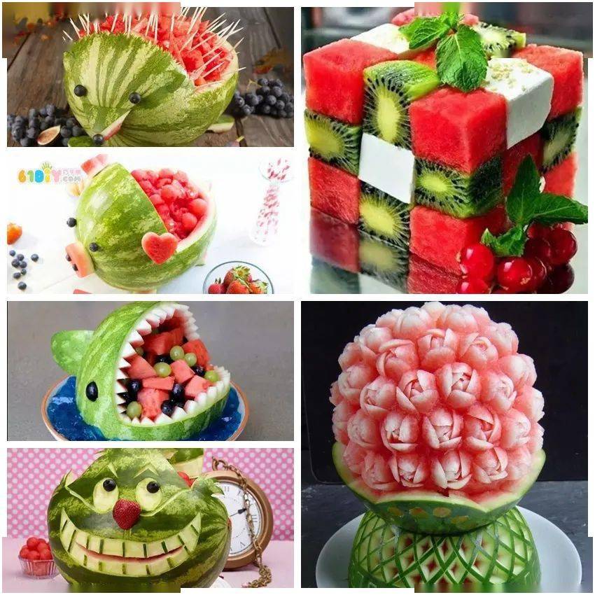 创意西瓜秀 等你来参与 快乐体验 开启酷炫夏日_心形