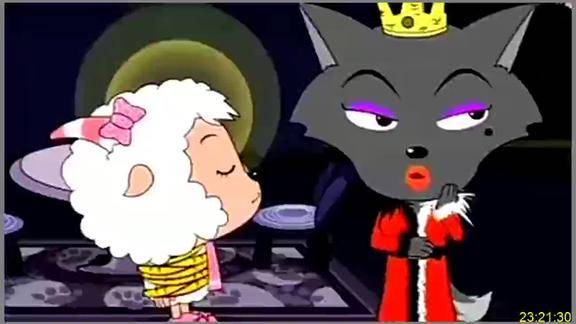 红太狼上当啦居然被美羊羊骗去美容