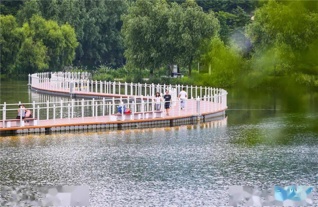 阅山湖湿地公园距离市区约20公里,原名十二滩公园.