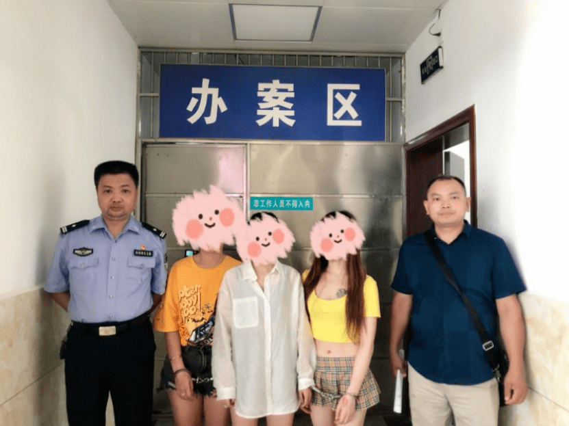 宜春捣毁一卖淫窝点抓获多名男男女女