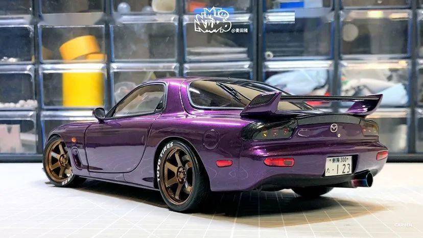 【闷骚转子】autoart rx7 fd改装做例