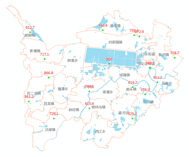 汉川市马口镇地图图片