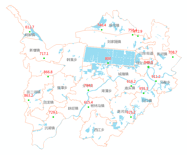 汉川市新堰镇地图图片