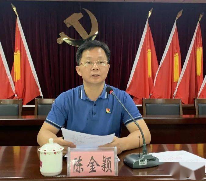 镇党委书记陈金颖就全镇2020年上半年消防安全隐患整治