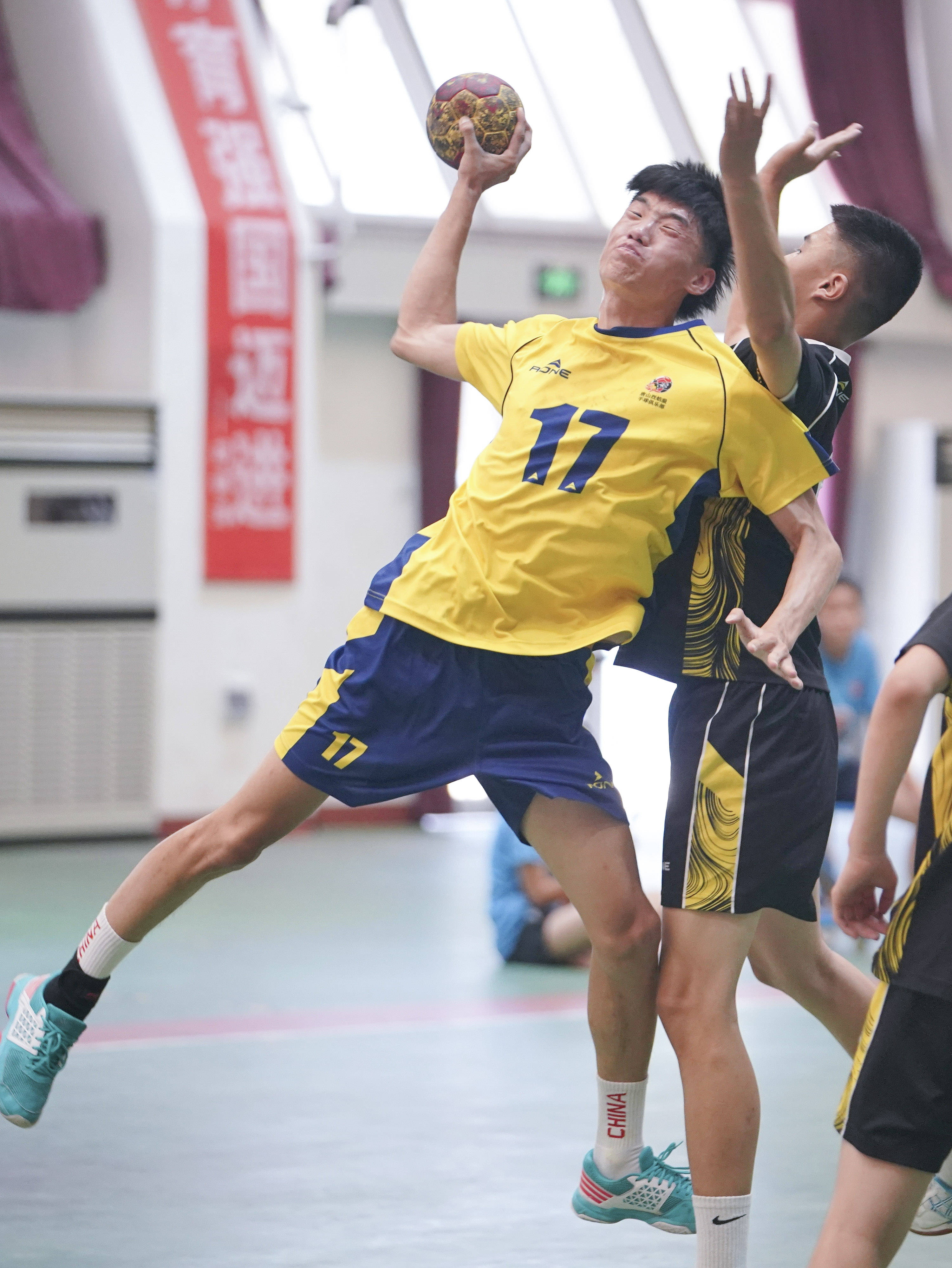 手球——河北滦南第四中学手球队备战全运会