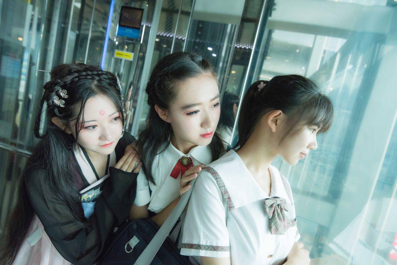 jk制服汉服lolita 破产三姐妹