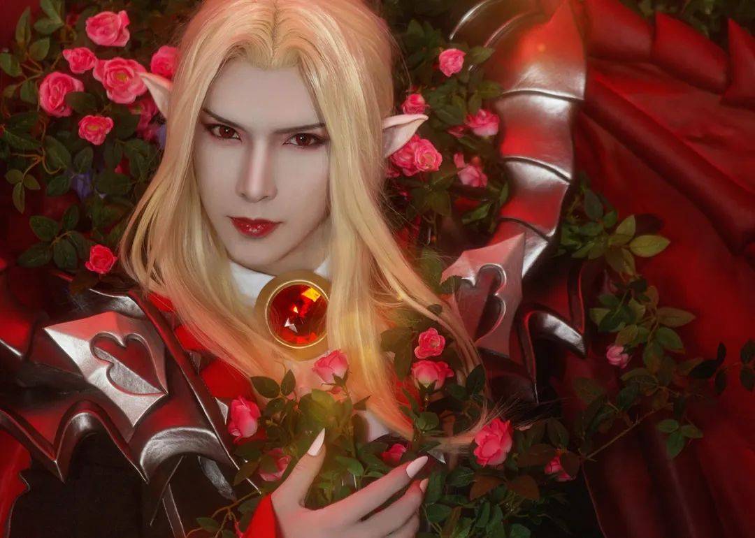 王者荣耀cos:真正的贵族,德古拉伯爵——刘邦