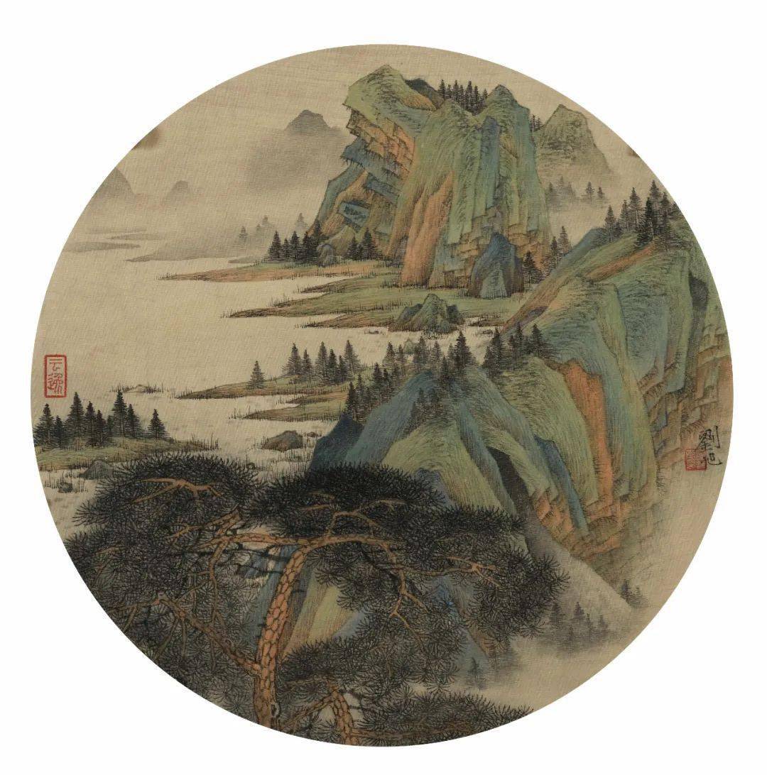 直播拍卖 | 翠壑流云-刘旭山水画艺术