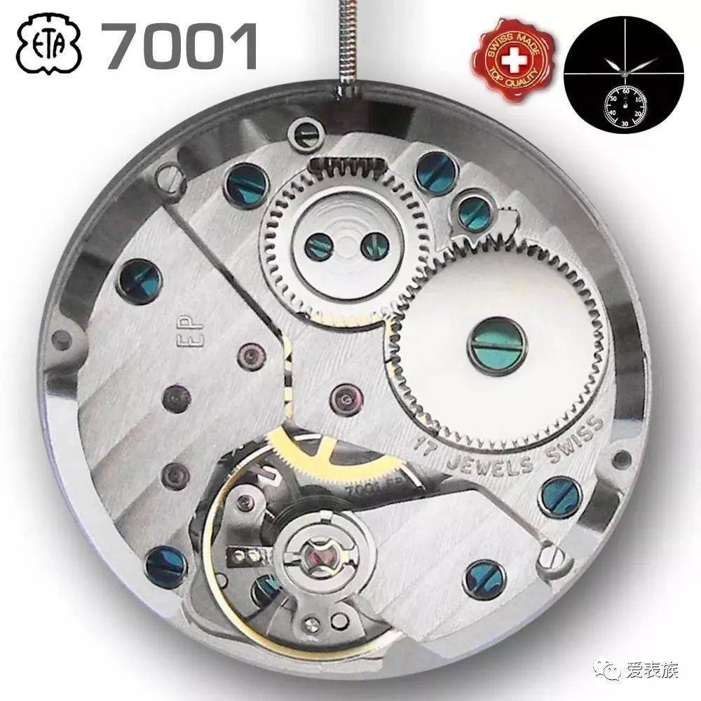 6497,再说现在peseux7001,觉得好像有些滑稽,当重新看eta家族中最经典