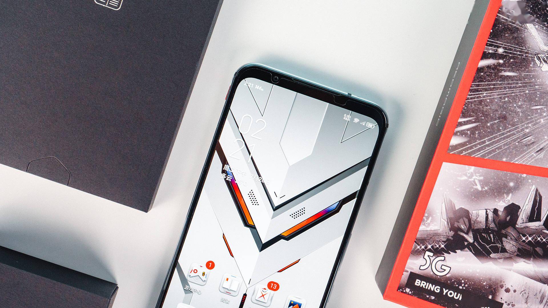 银翼之外冰封之躯红魔5s游戏手机图赏