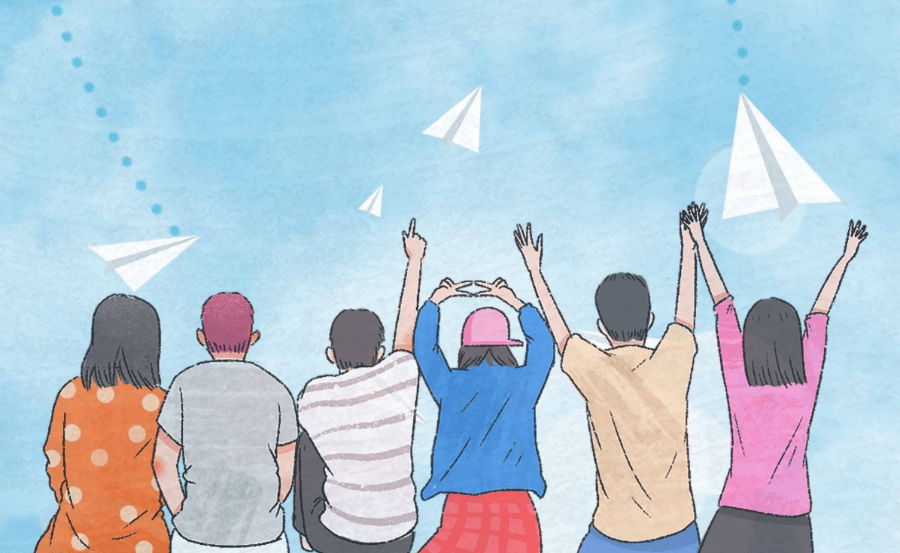 前行路上,青春是努力的原点拥抱未来,青春是奋斗的资本不忘初心,青春