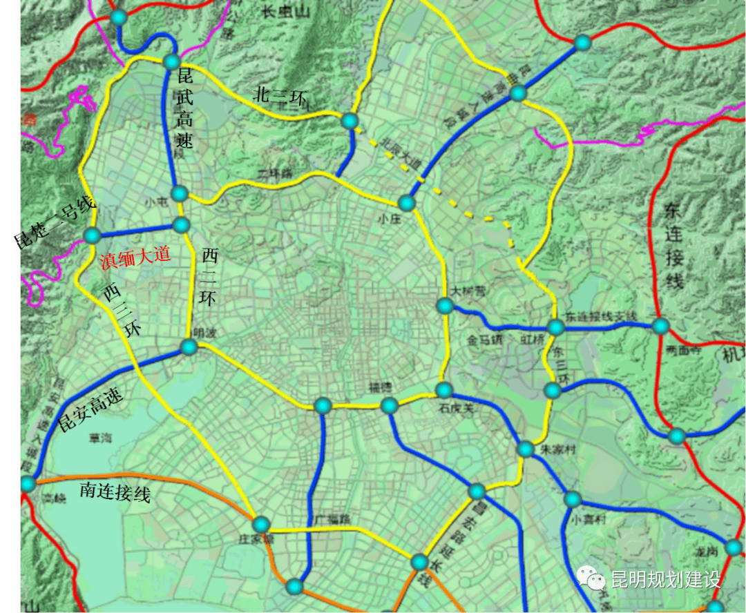 好消息昆明西市區這條路將與昆楚高速複線實現同步通車