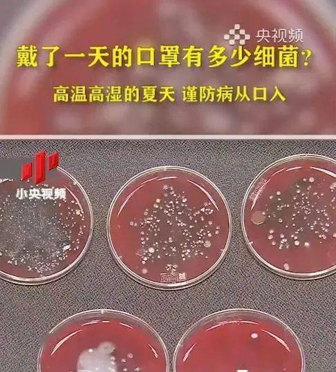 戴了一天的口罩里有多少细菌?检测结果竟然是