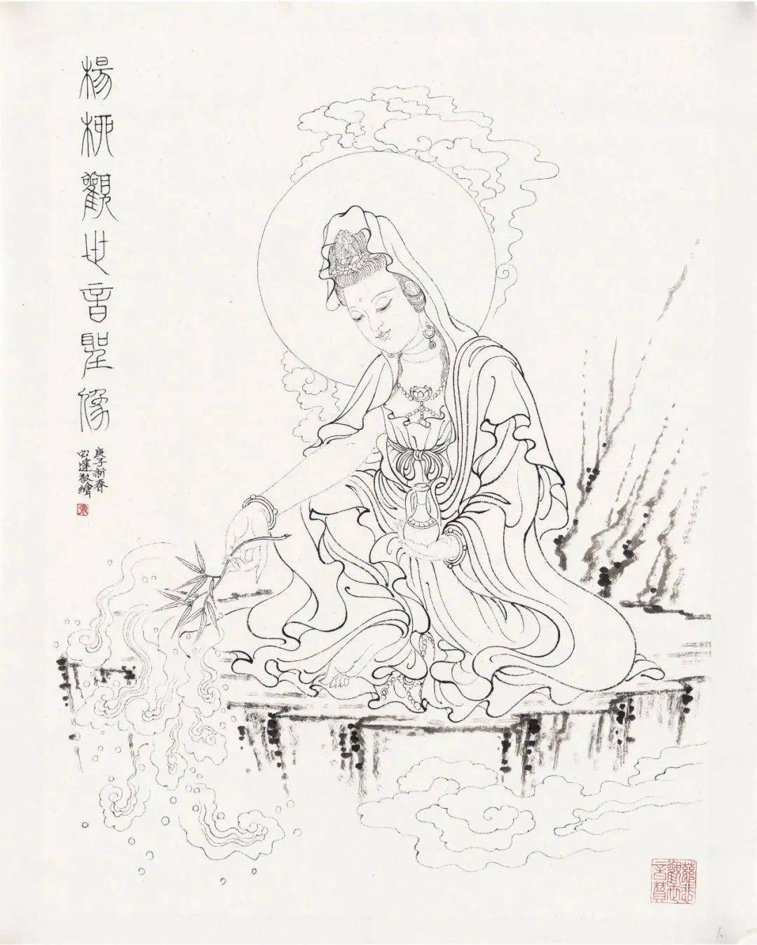 余宏达:浅谈粉本传承与创作