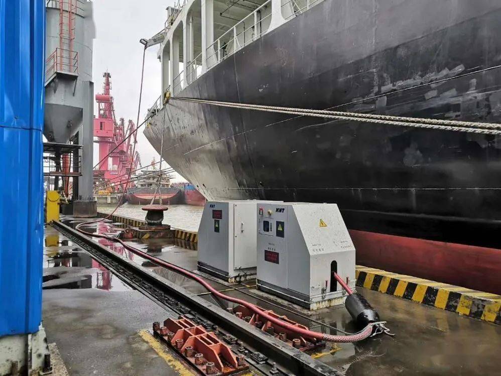 康尼自主品牌岸电设备联船成功