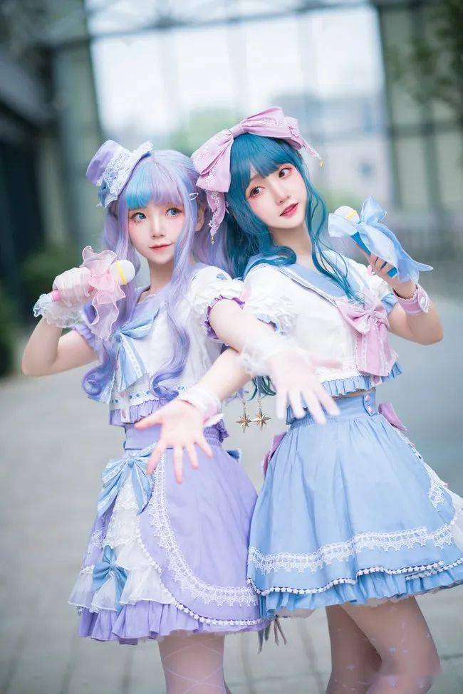 lolita双子打歌服_摄影