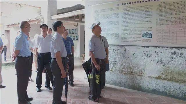 省老促会调研组到我县调研革命老区振兴发展情况