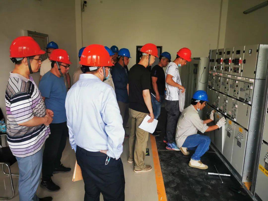 祝贺平谷金科项目电缆分界室和配电室发电成功