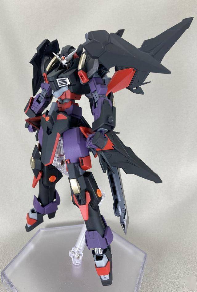 多机体混搭改造黑迅雷忍者高达