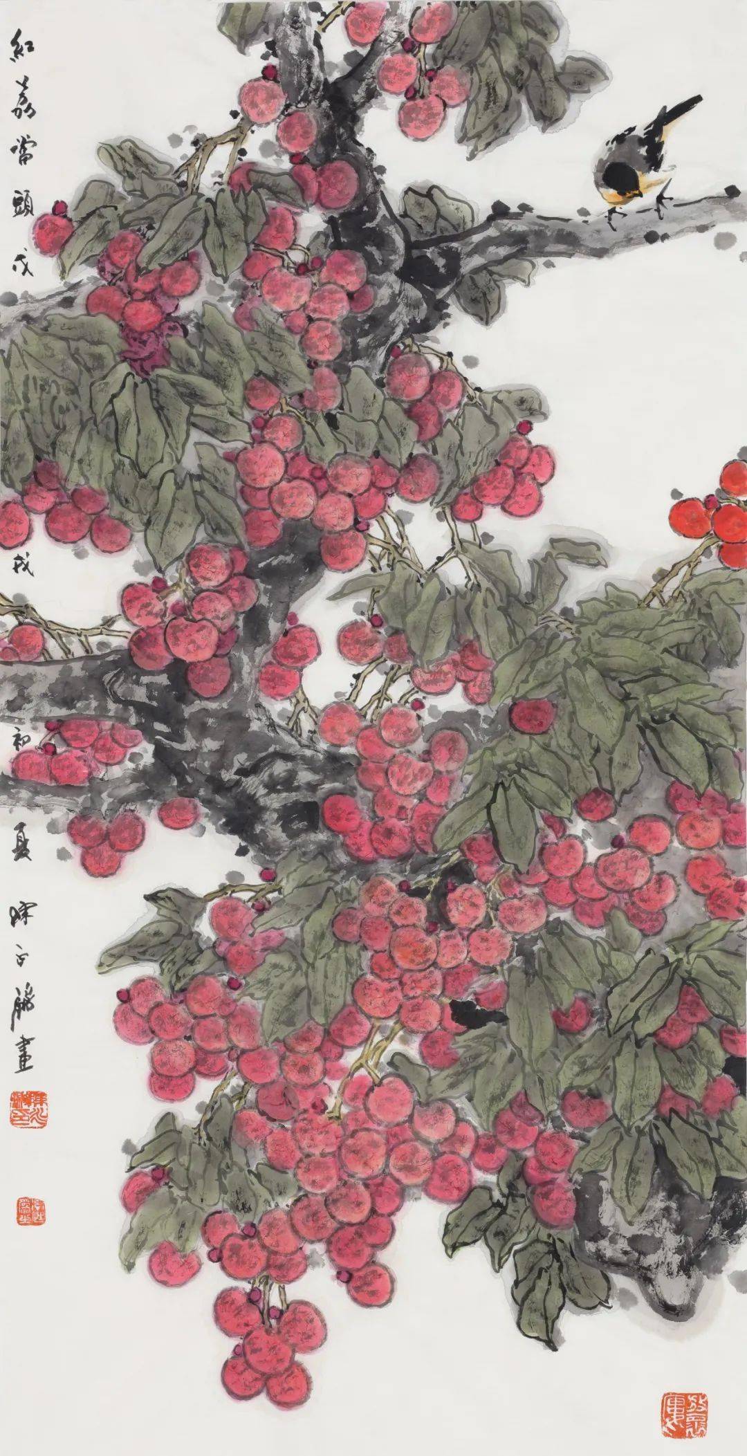 岭南国画百家陈永锵作品赏