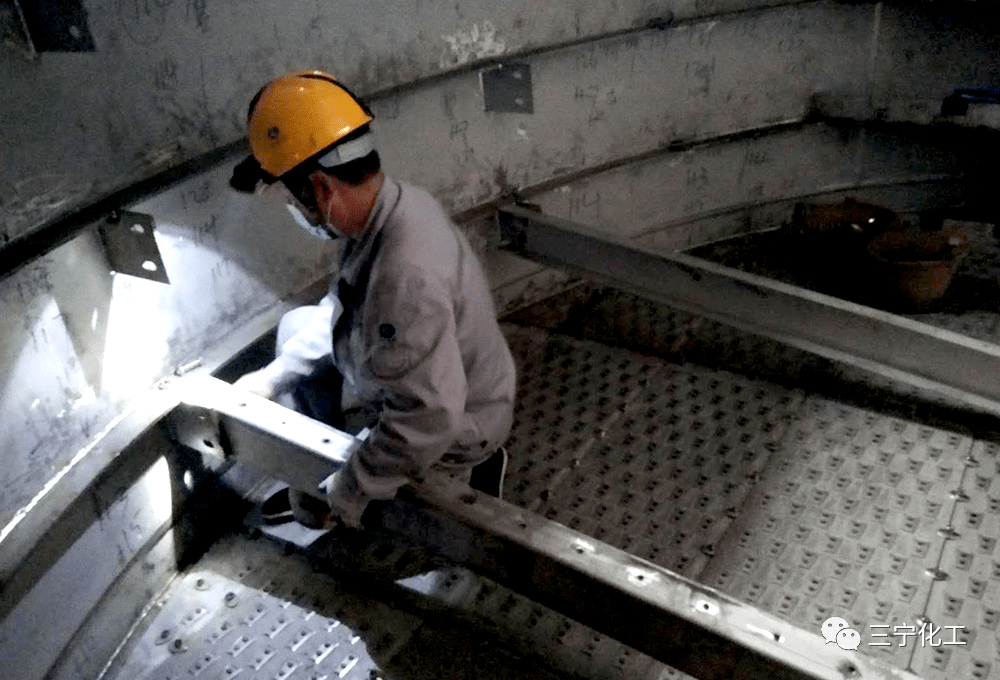 【三宁资讯】乙二醇低温甲醇洗装置内件安装收官