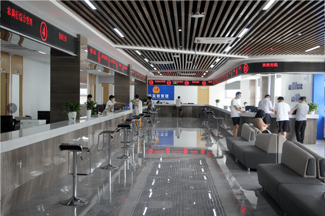 万全镇行政服务中心投用