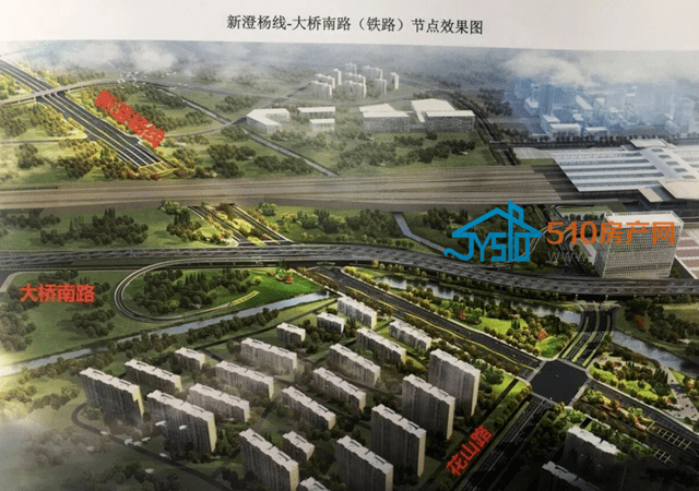 新澄杨线即将开工直通高铁地铁江阴东南这个新盘已经坐上快车道