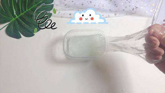 清凉贴也能自制假水不要胶水和护理液清水一泡就能玩无硼砂