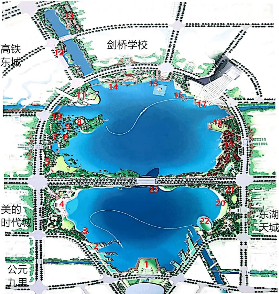 徐州东湖规划图图片