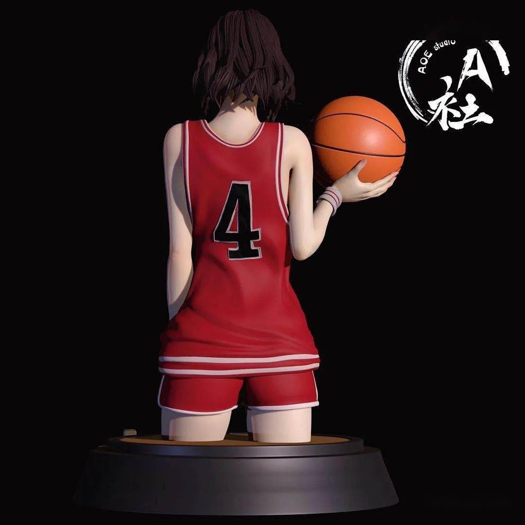 资讯aoe工作室赤木晴子灌篮高手限量gk手办雕像