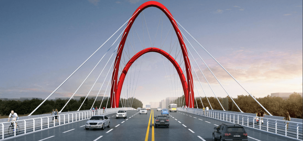 龙南这座大桥正在建设!这片区的老百姓高兴了