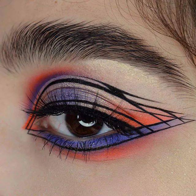 收藏线条感创意眼妆集锦