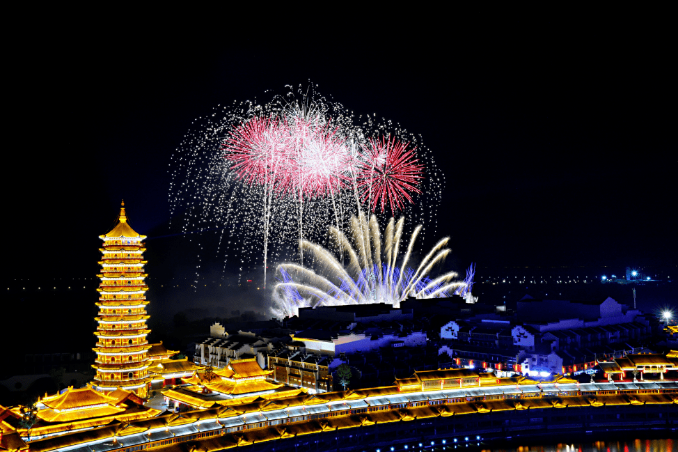 速来爆红地打卡～今晚,龙之梦烟花大会第四场震撼来袭!