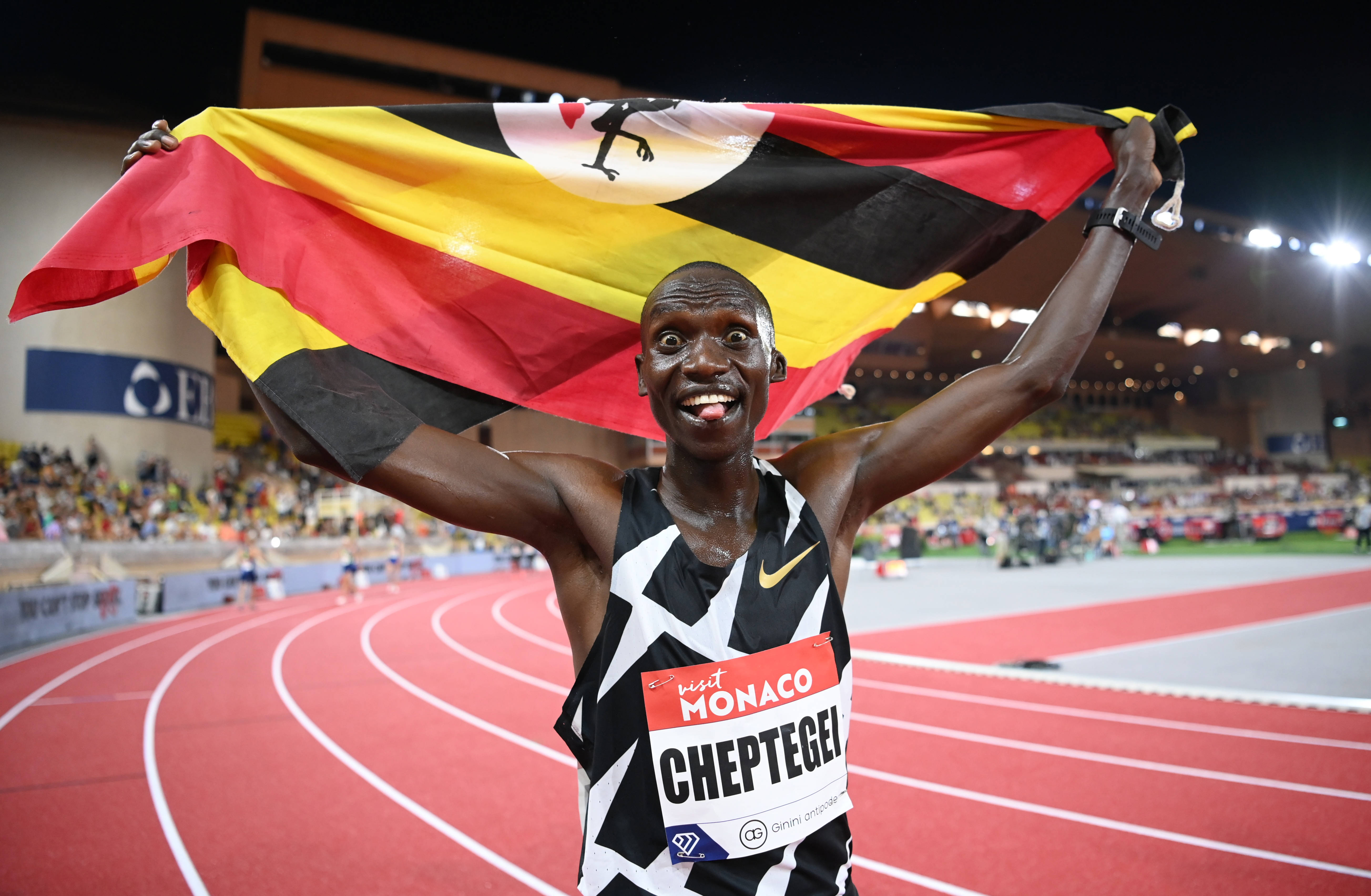 田径钻石联赛摩纳哥站切普特盖男子5000米破纪录夺冠